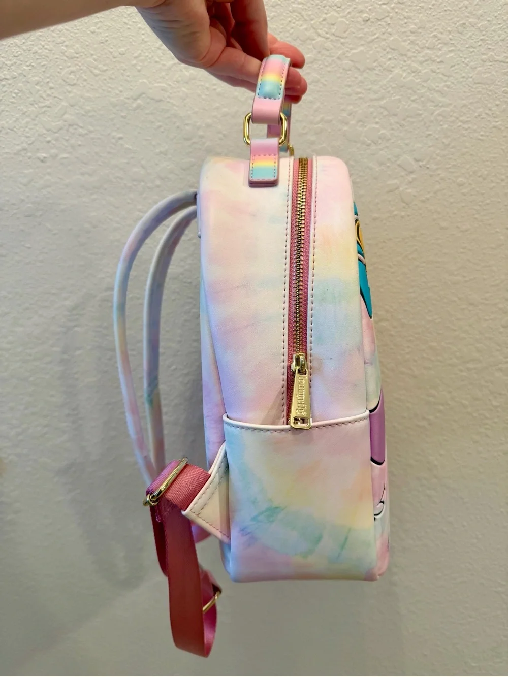 Loungefly Disney Mickey & Friends Tie Dye Mini Backpack BoxLunch Exclusive